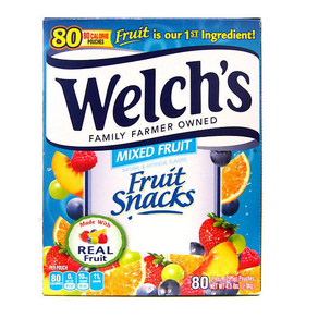 Welchs 웰치스 과일젤리 믹스 2kg(25.5gx80봉), 25.5g, 80개