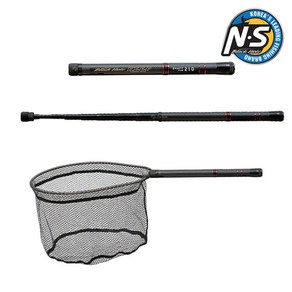 NS 블랙홀 킵 바다뜰채 갯바위 에깅 루어 낚시 뜰채, SHAFT NANO 450