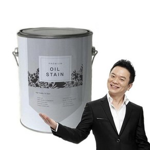 마이칼라 프리미엄 오일스테인 4L 우드스테인, 4L-밤나무색, 1개