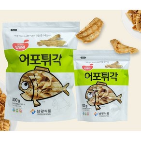 (남광식품)달콤하고 고소한 어포튀각 100g 맛나요, 10개