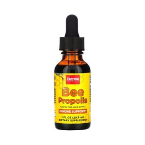 자로우 포뮬러스 꿀 비 벌 꿀 프로폴리스 500mg 30드롭 액상 액체 29.6ml, 1개