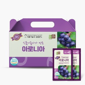 네오보감 식품기술사 김종관's 100% 아로니아즙