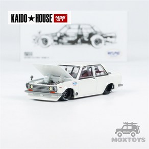 다이캐스트 모델 자동차 Kaido House x MINI GT 1 64 Datsun 510 Street Nismo V2