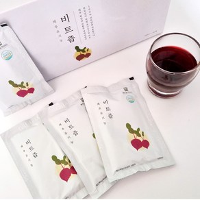 제주 유기농 착즙 비트즙 100ml 산지배송, 30개