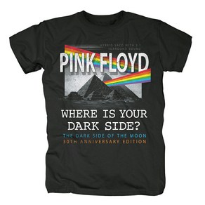 ROCKPANDA Pink Floyd Where Is Your Dark Side 반팔티