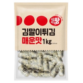 식자재왕 김말이튀김 매운맛 1kg, 1개