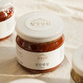 강경 함열상회 국내산 젓갈쌈장(양념장) 갈치속젓(갈치내장)500g 1kg 앙념 젓갈 반찬, 500g, 1개