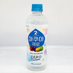 롯데칠성) 2%부족할때 아쿠아 제로, 500ml, 72개