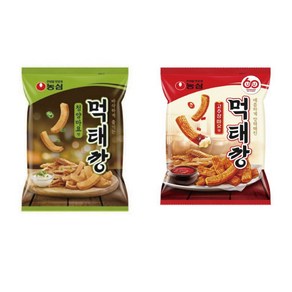 농심 먹태깡 세트(고추장마요맛+청양마요맛), 1세트, 고추장마요+청양마요[8+8]
