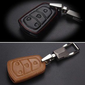 캐딜락 가죽키케이스 ATS-L CTS SRX XTS XT5 SLS ATSL CT6 01번, 브라운, B타입