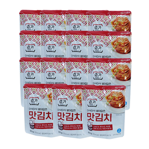 [종가집] 맛김치80g(파우치) 15개, 80g