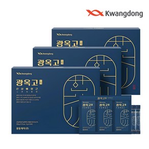 광동제약 광옥고 스틱 산삼배양근 30포+쇼핑백, 3개, 300g