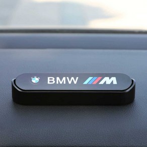 움직이는 자동차 휴대 전화 번호판 주차 판 자동차 브랜드 로고, BMW M, 1개