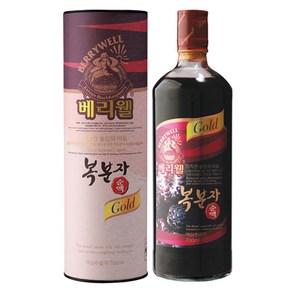 [베리웰] 고창 선운산농협 복분자 순액, 700ml, 1개