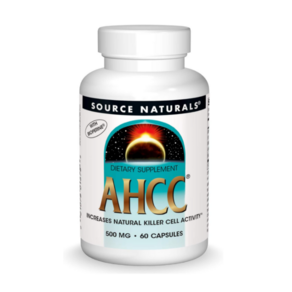 소스내츄럴 AHCC 표고버섯균사체 500mg 60캡슐, 60정, 1개