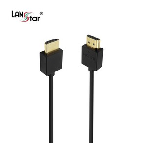 [LANSta] HDMI 2.0 케이블 슬림 LS-SHD20-0.5M [0.5m], 1개, 0.5m