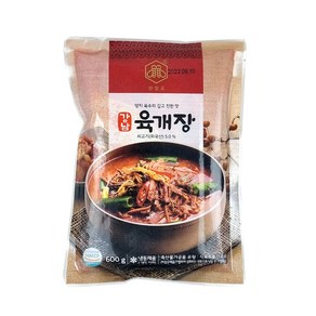 쌍벌표 강남 육개장 600gX1개, 3.육개장600g/팩, 1개, 600g