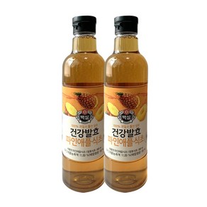 백설 100% 자연발효 파인애플 식초, 2개, 800ml