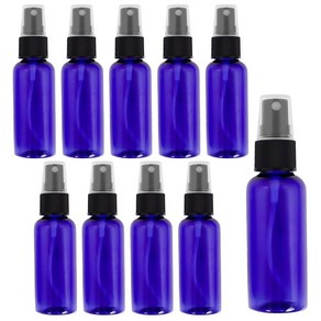 에고샵 클리어 스프레이 공병 30ml 50ml 10개입 소분병 용기 여행용, 10개, 50ml 블루