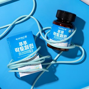 블루케일 락토페린 유산균 단백질 초유 프리미엄 정 3000mg, 1개, 60정