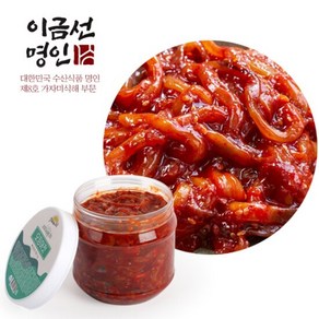 이금선 명인 국내산 마늘 오징어젓갈 1kg