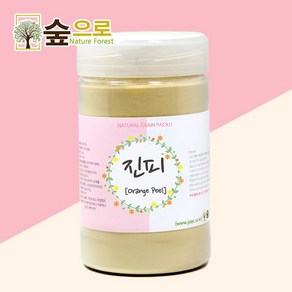 숲으로허브 천연곡물팩 진피가루 통 140g, 1개, 1개입