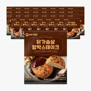 미트리 닭가슴살 함박스테이크 오리지널 100g, 32개