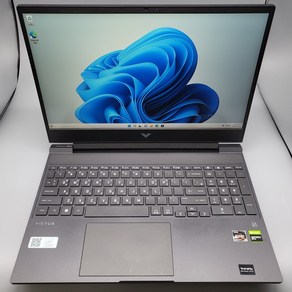 HP 게이밍 빅터스 15-fb0070AX 고사양 중고 노트북, WIN10 Home, 16GB, 256GB, 라이젠5, 블랙