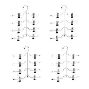 메이리앤 4단 논슬립 클립형 치마바지걸이 4개입