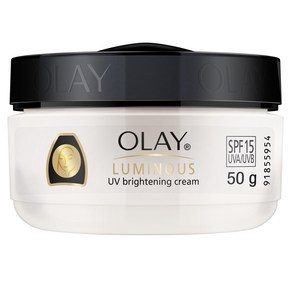 올레이 루미너스 UV 브라이트닝 크림 SPF15 Olay Luminous UV 50g, 1개