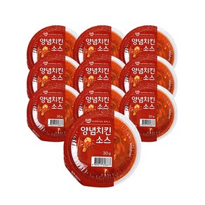 동원홈푸드 양념치킨소스 30g 디핑소스, 10개