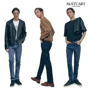 [맥스튜어트] McSTUART 뉴요커 NEW 스트레이트핏 텐션 데님 남성 3종