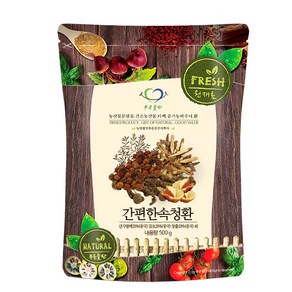 푸른들판 속청환 산사 감초 삽주 뿌리 창출 진피, 1개, 500g