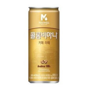 동서식품 맥스웰 콜롬비아나 카페라떼240ml 6캔 캔커피 휴대용커피, 6개, 240ml