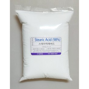 스테아릭산 98% 스테아릭애씨드 지방산 1kg, 1개