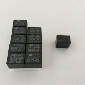 10pcs Miniature PCB 릴레이 6 핀 미니 소형 DC 3V 5V 6V 9V 12V 24V JRC-21F 4100