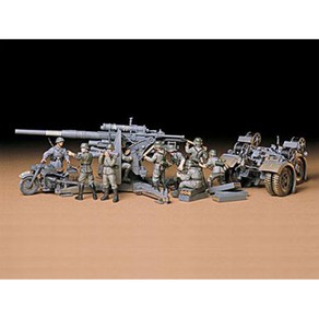 타미야 프라모델밀리터리 [35017] 1/35 Geman 88mm Gun FlaK 36/37 w/taile, 1개