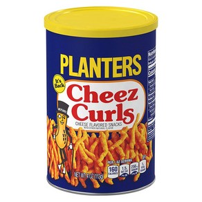 Plantes 플랜터스 치즈컬 스낵 113g Cheez Culs Cheese Flavoed Snacks, 1개