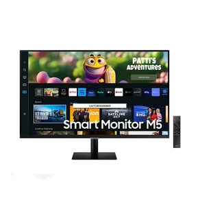 [삼성전자] 스마트모니터 M5 S27CM502 블랙 68.6cm, 68cm