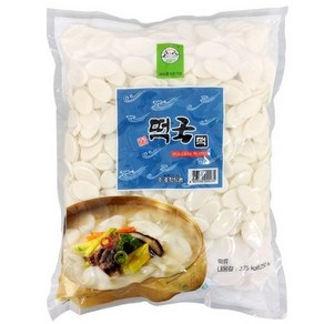 송학식품 옛날 떡국떡 3.75kg 쌀바관 쌀떡 대용량, 2개