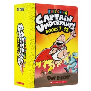 Captain Underpants 캡틴 언더팬츠 7-12권 세트