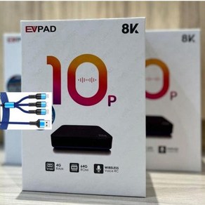 EVPAD TV 박스 2024 아시아 셋톱 박스 10P 4GB64GB EVPAD 10S 2GB32GB 핫 셀러