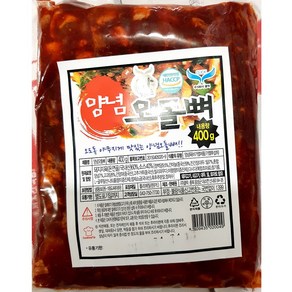 클릭 막꿔스 양념오돌뼈 400g 오돌뼈 소주안주 포차재료, 1개