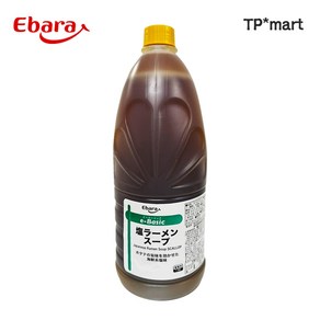 일본 에바라 이베이직 시오라멘 농축 스프, 1개, 1.8L