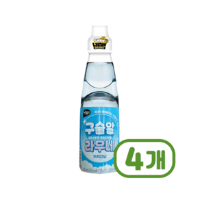 구슬알라무네 오리지널 탄산음료 200ml x 4개