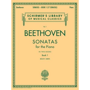 Beethoven - Sonatas Book 1 (Hans von Bulow) 베토벤 - 피아노 소나타 1권 악보집 Schime 셔머