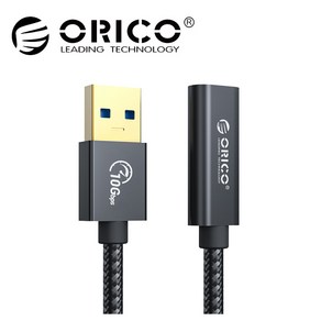 오리코 USB A to C타입 케이블 연장선 USB3.1 Gen2 10Gbps ACF31-03, 1개, 30cm