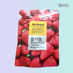 노브랜드 딸기잼 800g 업소용 대용량 과일잼, 1개