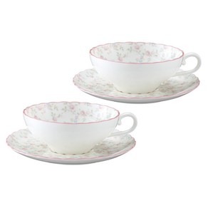 (일본직수입)Noitake tea cup pai set cuty ose, 1세트