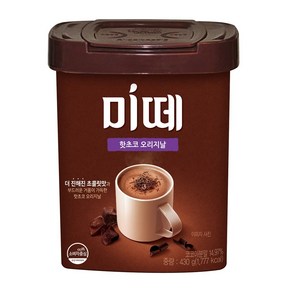 미떼 오리지날 핫초코 리필 430g, 단품, 1개, 1개입